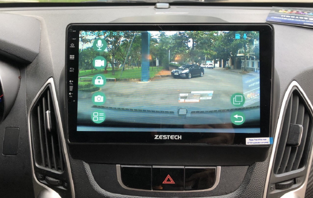 màn hình android xe tucson