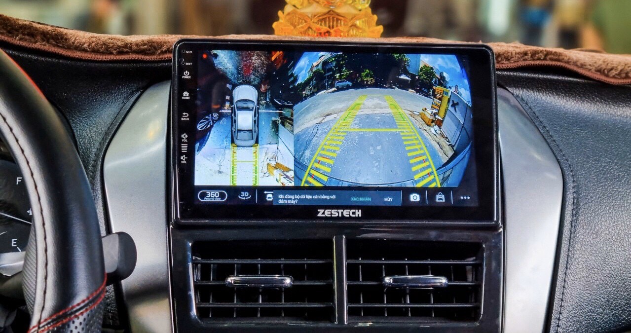 Màn Hình Android Liền Camera 360 Zestech Z800+ Cho Hình Ảnh Rõ Nét