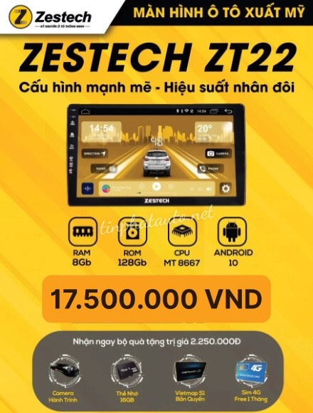 Màn Hình android Zestech ZT22