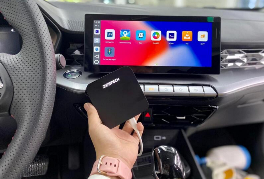 lắp android box zestech xe toyota fortuner
